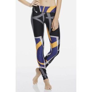 Fabletics Powerhold All Way High Rise Geometric Print Full Length Legging, XL